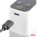 Mini kompresor rowerowy bezprzewodowy bezszczotkowy z wyświetlaczem LED 40W USB-C AMIO-04946