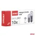 Żarówki halogenowe T4W 24V 4W BA9S 10szt.AMIO-04945