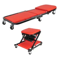 Leżanka warsztatowa  składana 92cm AMIO-04899