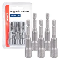 Zestaw nasadek magnetycznych 5el. 8×65mm AMIO-04938