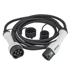 AMIO 04971 — Kabel z wtyczką do ładowania samochodów elektrycznych EV 3P 11kW 5m AMIO-04971
