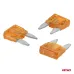 Bezpieczniki samochodowe płytkowe mini 3szt. 5A AMIO-05096
