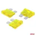 Bezpieczniki samochodowe płytkowe standard 3szt. 20A AMIO-05107