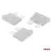 Bezpieczniki samochodowe płytkowe standard 3szt. 25A AMIO-05108