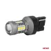 Żarówki LED STANDARD 7440 W21W 3030 15SMD białe 12V 24V AMIO-04996