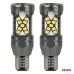 Żarówki LED CANBUS W16W T15 2016 45SMD białe 12V 24V AMIO-04992