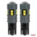 Żarówki LED STANDARD W5W T10 2525 10SMD białe 12V 24V AMIO-04993