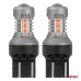 Żarówki LED STANDARD 7443 W21/5W 3030 15SMD czerwone 12V 24V AMIO-04999
