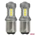 Żarówki LED STANDARD BAY15D P21/5W 3030 15SMD białe 12V 24V AMIO-05003