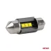 Żarówki LED CANBUS C5W C10W 31MM 2525 3SMD białe 12V 24V AMIO-05006