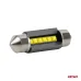 Żarówki LED CANBUS C5W C10W 36MM 2525 6SMD White 12V 24V AMIO-05007