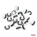 Zestaw spinek tapicerskich z gumową uszczelką 20mm ⌀ 9 mm 20szt. AMIO-05029