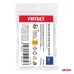 Zestaw śrubek i blaszek montażowych 18 mm ⌀ 5 mm 10kpl AMIO-05032