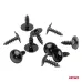 Zestaw uniwersalnych wkrętów i blaszek montażowych do nadwozia i podwozia 16 mm ⌀ 5 mm 10kpl AMIO-05048