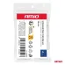 Zestaw uniwersalnych spinek do dywaników 14 mm 4szt. AMIO-05050