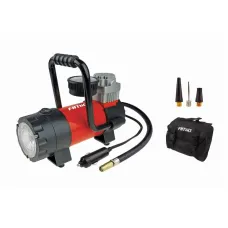 AMIO 02180 — Kompresor samochodowy pompka 12V LED ACOMP-06 AMIO-02180