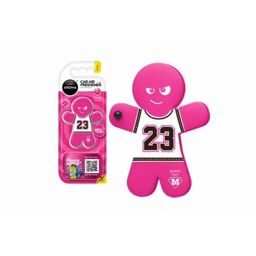 Odświeżacz powietrza AROMA CAR MANNY - Bubble Gum