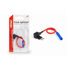 AMIO 02335 — Adapter bezpiecznikowy dodatkowy bezpiecznik bajpas MICRO 2 20A AMIO-02335