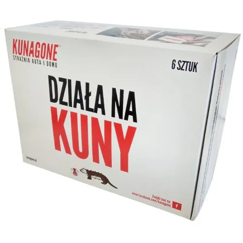 Odstraszasz kun KUNAGONE – opakowanie zawierające 6 sztuk produktu
