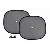 Osłony 2 szt 44x38cm boczne zasłony przeciwsłoneczne AMIO-01537