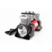 Kompresor samochodowy ACOMP-18 metalowy 2 cylindry 12V AMIO-02640