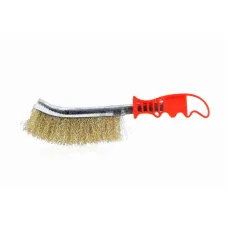 AMIO 02602 — Szczotka druciana mosiężna AMIO-02602