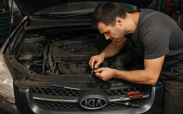 Sonda lambda Kia Sportage 1.6 GDI – objawy, diagnoza, wymiana