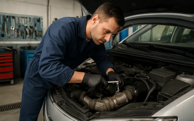Czujnik temperatury spalin w Kia Ceed 1.6 CRDi – objawy i wymian