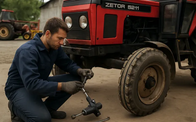 Wysprzęglik Zetor 5211 – objawy, dobór i wymiana