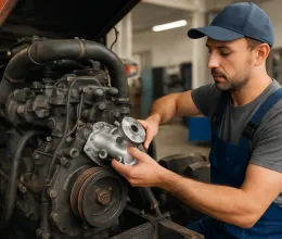 Pompa wody Perkins 1006.6 – diagnoza, wymiana, dobór części