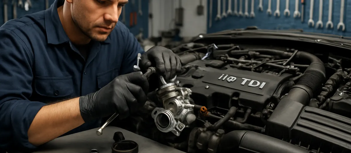 Zawór EGR Pierburg w 1.6 TDI – objawy, diagnostyka, naprawa