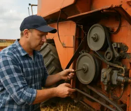 Pasek pompy hydraulicznej Bizon – dobór i wymiana