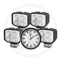 Zestaw reflektorów roboczych LED w zestawie zegar GRANIT Reflektory robocze