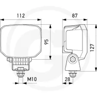 Reflektor roboczy LED Reflektory robocze