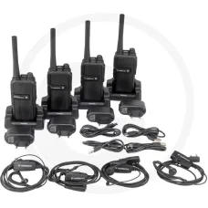 Albrecht 11258782 — Albrecht Zestaw Tectalk Worker, 4 radia Radiostacje CB