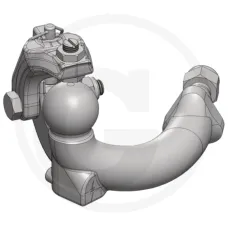 Scharmüller 11466587 — Układ kierowania kół tylnych System Scharmüller Wkłady kulowe - kula 80 Wymuszon...