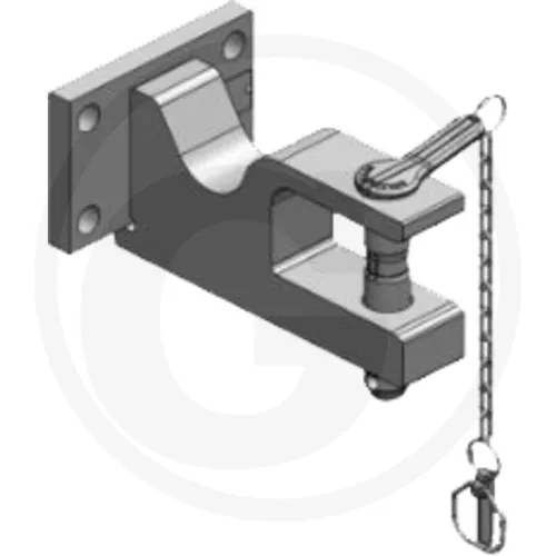 Zaczep z kołnierzem System Scharmüller Kołnierze Zaczepy polowe