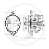 Generator 14 V / 65 A