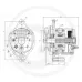 HELLA Generator 14 V / 33 A