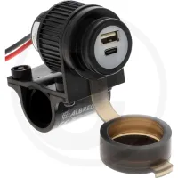 Gniazdo DUO USB USB-A / USB-C Gniazdo pokładowe Adaptery