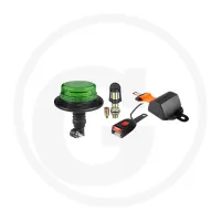 Lampa błyskowa/obrotowa LED z pasem Lampy obrotowe / błyskowe