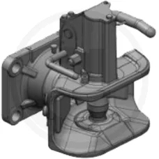 Scharmüller 12305248 — Dyszel kołnierzowy automatyczny 160x100 System Flansch Flanschkupplung Scharmüll...