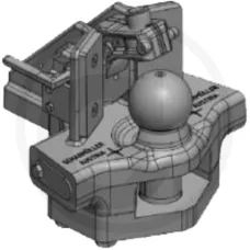 Scharmüller 12485399 — Sprzęg przyczepy Scharmüller Stawki System 80