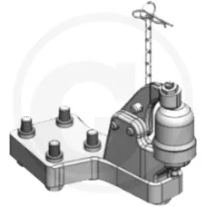 Scharmüller 12512487 — Wymuszony układ kierowniczy System Scharmüller Wsporniki łożyska / płyty nośne -...