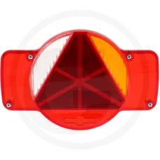 Humbaur 14240494 — Klosz lampy z trójkątnym odblaskiem, ze światłem cofania Lampy tylne