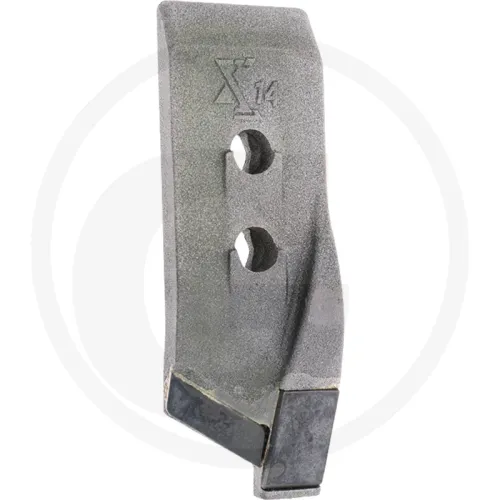Dziób wymienny Kverneland Korpus Nr. 28 prawy  rozstaw otworów: 45 mm