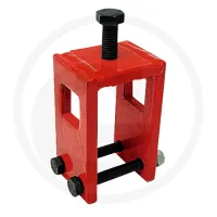 Uchwyt Akcesoria Uchwyt kpl. ze śrubami i nakrętkami samokontrującymi do ramy 35 x 35 materiał ramy 60 x 60 mm  materiał palca 32 x 10 mm, 32 x 12 mm