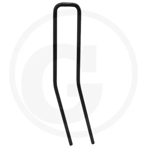 Palce zagarniające siewnika Lemken Słupica z łożyskowaniem, prawa i lewa, 6 otworów 100 x 550 mm, Ø 14 mm