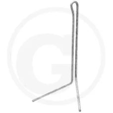  18022 853850720 — Palec zagarniający siewnika Rabe krótki, 9 mm, 420 mm