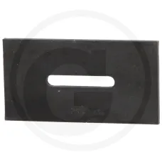  18028 52592300 — Skrobak z tworzywa Kuhn 170 x 90 mm, otwór 75 x 13 mm
